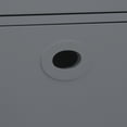 thumbnail image 3 of TMS Rhenzy Modern 6-Compartment 39 inch Wide Storage Cabinet, Gray, 3 of 7
