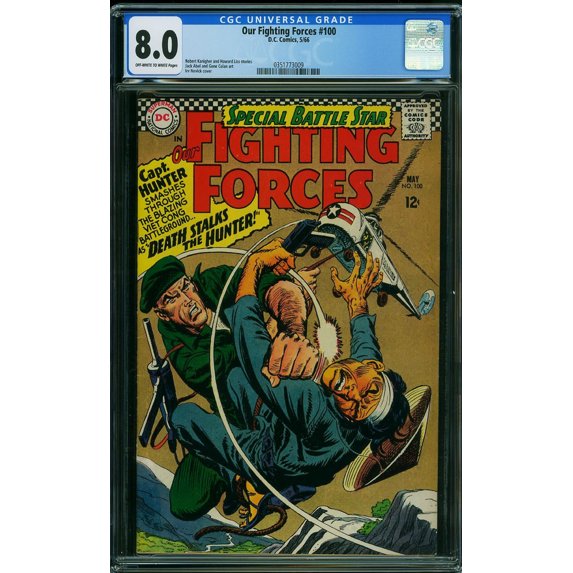 Our Fighting Forces #100 - CGC 8 Comic Book