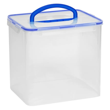 Snapware Airtight Plastic 40-Cup Food Storage Container w/ Large Handle, 2-Pack