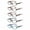 Black, Blue and Tortoise*3, variant on EYEZOOM 5 Pack Blue Light Blocking and Anti UV Classic Plastic Computer Glasses, Tortoise