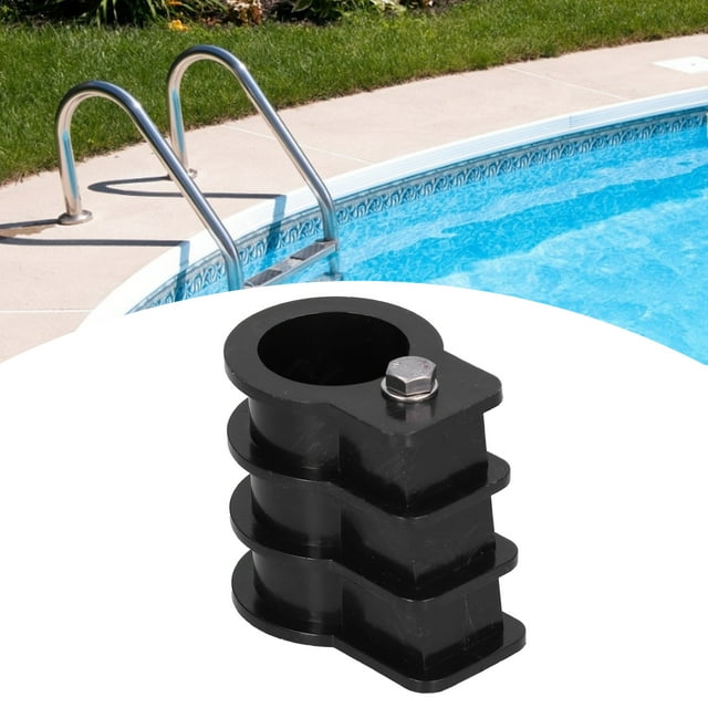 Gupbes Swimming Pool Ladder Embedded Parts Plastic Wear‑Resistant Ladder Household