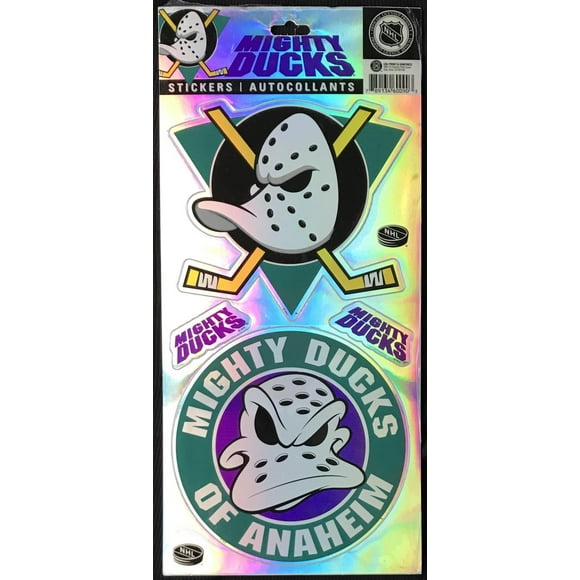 Anaheim Ducks 6"x13" Large NHL Hockey Licensed Logo Sticker Sheet