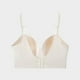 thumbnail image 5 of Brasier Tela de Mantequilla Tela de Mantequilla Sujetador Deportivo Cómodo y Transparente para Mujer, sin Cordones, sin Espalda, sin Esponja y con Tirantes convertibles Grande, 5 of 7