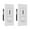 White, variant on Slide Dimmer Switch for Dimmable LED, CFL and Incandescent Light Lamp Bulbs, Single Pole or 3-Way, Full Control with Preset, Rocker Paddle, Wall Plate Included, UL Listed,2 pack