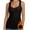 189-Black, variant on Thermal Fleece Lined Tank Top for Women Sweetheart Neck Camisole Sleeveless Slim Fit Base Layer Thermal Underwear