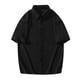 thumbnail image 2 of pstuiky Camisas casuales de manga corta para hombre, Camisa informal de manga corta con estampado de rayas y cuello vuelto para hombre ropa de hombre xl, 2 of 4