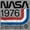 Sport Grey, variant on Classic America NASA 1976 Worm Logo Zip Up Hoodie Men's Women's Brisco Brands S