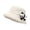 White, variant on Unisex Adult Panda Bucket Hat with 3D Plush Figures Warm Sherpa Fleece Fisherman Cap for Winter Outdoor Travel Fashion Headwear Everyday Casual Apparel Accessory