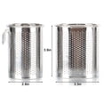 thumbnail image 2 of PULLIMORE Stainless Steel Cooking Utensil Holder, Kitchen Utensil Drying Cylinder, Spoon Chopsticks Fork Holder, Cooking Utensil Organizer, 2 of 10