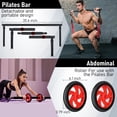 thumbnail image 5 of Dinfu 280LB Resistance Bands Set, Ultimate Exercise Bands  for Strength Training & Workout Variety, 5 of 9