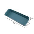thumbnail image 2 of Drawer Partition Storage Box Kitchen Tableware Cutlery Small Storage Box Home Organization Accessories 1pc Plastic, 2 of 11