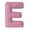 E, variant on 15" Plush Letter Pillow - Soft Corduroy Alphabet Throw Pillow A to Z, Hugging Shaped Decorative Cushion for Bedroom, Living Room, Sofa, Dorm & Nursery Decor (Pink)