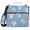 Cartoon Red Blue Mushrooms, variant on 3 Ring Zipper Binder with Shoulder Strap Waterproof Trapper Keeper 2 Inch D-Ring 500 Sheets Capacity Dog with Bow and Bone