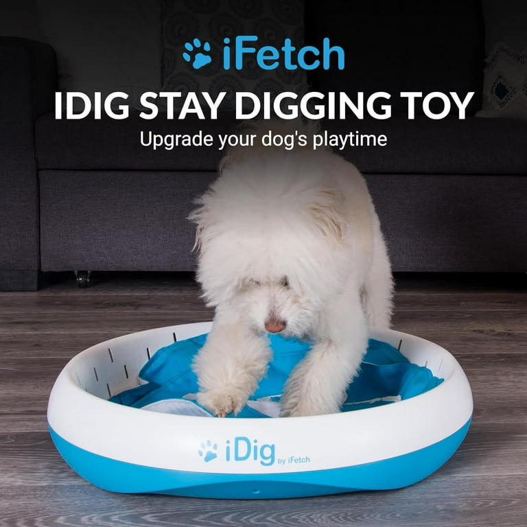 iFetch iDig Stay Dog Digging Toy, Interactive Sniff Mat for Dogs