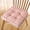 B, variant on EazyTech Premium Thick Floor Cushion with Sturdy Leather Handles - Supportive Floor Pillow Seat Cushion for Sofa, Tatami Mat, Office & Kitchen Chairs - Soft Velvet Fill 15x15x3in D