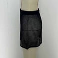 thumbnail image 4 of Fewfanhot Tummy Control Swimsuits for Women Beach Vacation Fishnet See Thru Tie Side Bathing Suit Cover Up Mini Skirt, 4 of 7