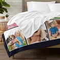 thumbnail image 4 of Custom Blanket with Picture, Personalized Fathers Day Dad Gifts from Daughter, Customized Blanket for Dad, Custom Throw Blankets with Photos, Customized Birthday Giftsn Blankets, 4 of 5