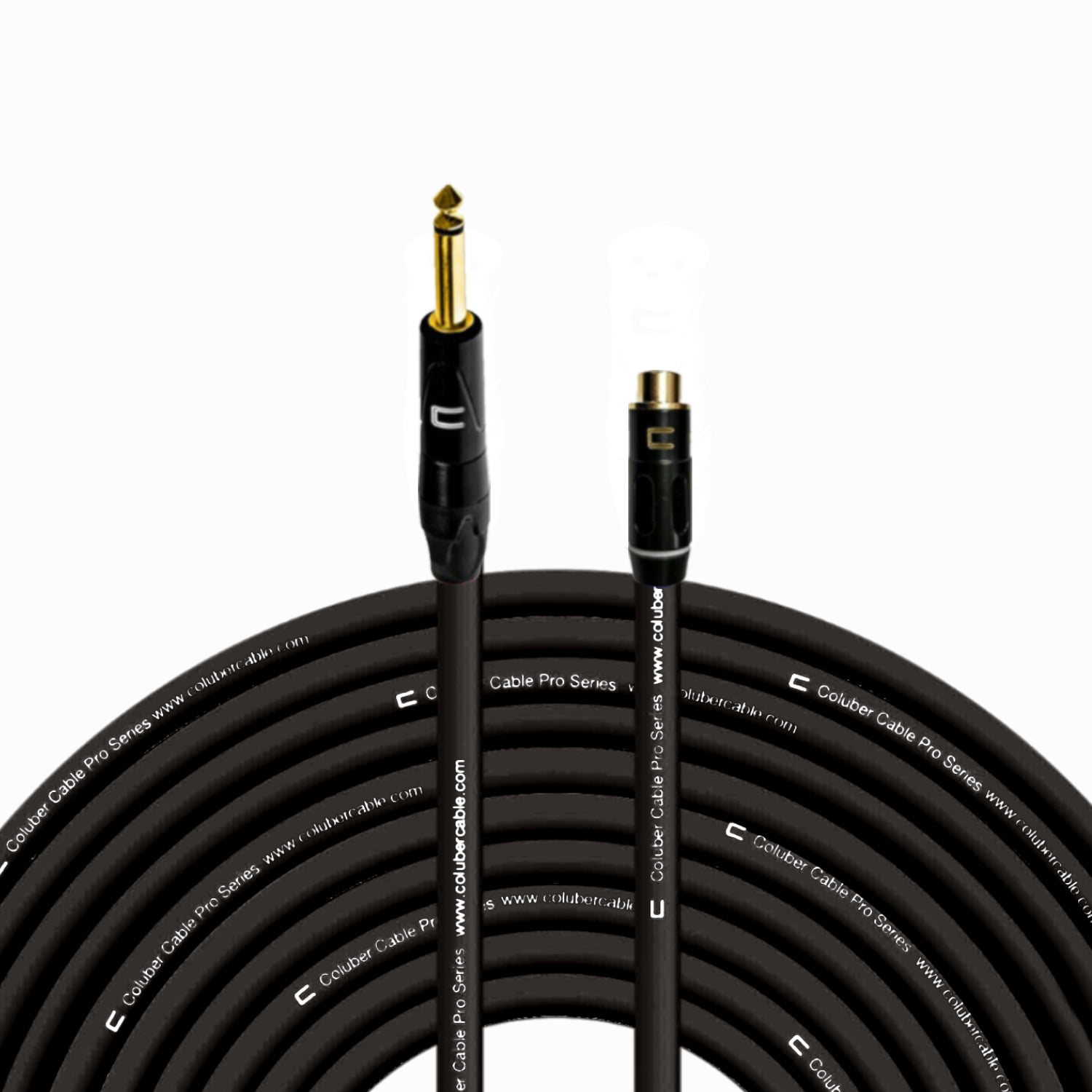Coluber Cable Right Angle XLR Female to RCA Female Pro Microphone Connector
