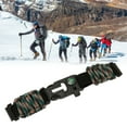 thumbnail image 1 of Pulsera De Paracord Con Silbato, Pulsera De Paracord Ajustable 6 En 1, Brújula Con Hebilla De 22mm Para Escalar, 1 of 7