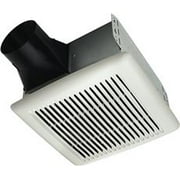 Broan Invent Single-Speed Bathroom Exhaust Fan, 110 Cfm, 1.3 Sones, 11-3/8 X 12 In., White