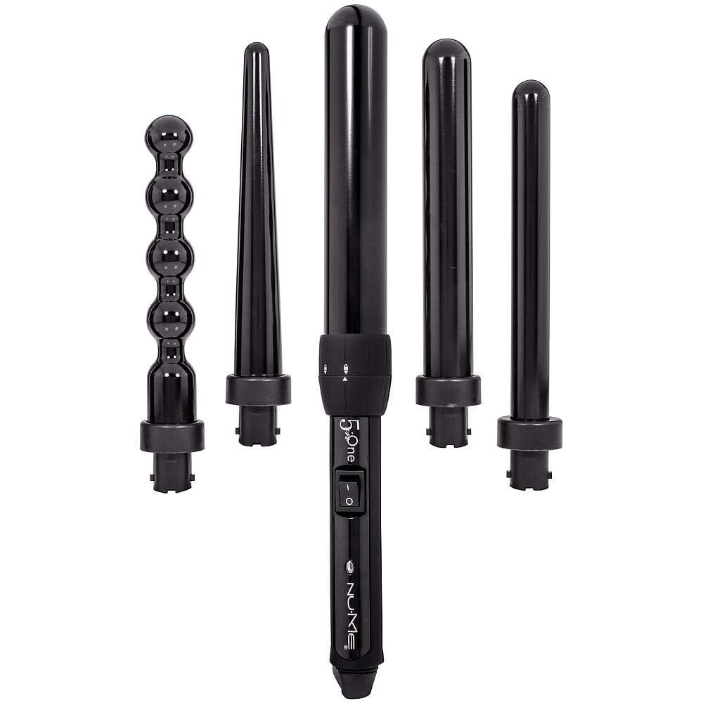 NuMe Lustrum in Tourmaline Ceramic Curling Wand Set with