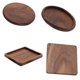 thumbnail image 3 of Worallymy Cuadrado Cuenco Redondo Tetera Manteles Individuales Té Taza de Café Pad Mesa de Hogar Posavasos de Madera Resistente al Calor Worallymy JD735801584, 3 of 7