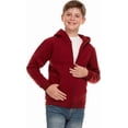 thumbnail image 2 of PURE CHAMP Boys 3 pack zip up hoodie Fleece long sleeve essentials hoodie for boys Athletic Kids Clothes Size 4-20 (Set5 Size 8), 2 of 4