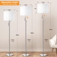 thumbnail image 2 of Lámpara de Pie Qingmiao Ajustable 137-168 cm 6W LED Regulable, 2 of 7