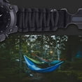 thumbnail image 5 of Pulsera de supervivencia de emergencia, reloj de supervivencia digital resistente al agua, con silbato, paracord, encendedor, raspador, brújula, 5 of 5