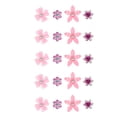 thumbnail image 1 of 20 mini horquillas con pedrería, 4 diseños florales, horquillas bonitas y brillantes, pequeñas horquillas para niñas, para bodas, fiestas y uso diario (3 colores), 1 of 4