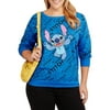 Stitch Junior Plus Crew Neck Sweatshirt