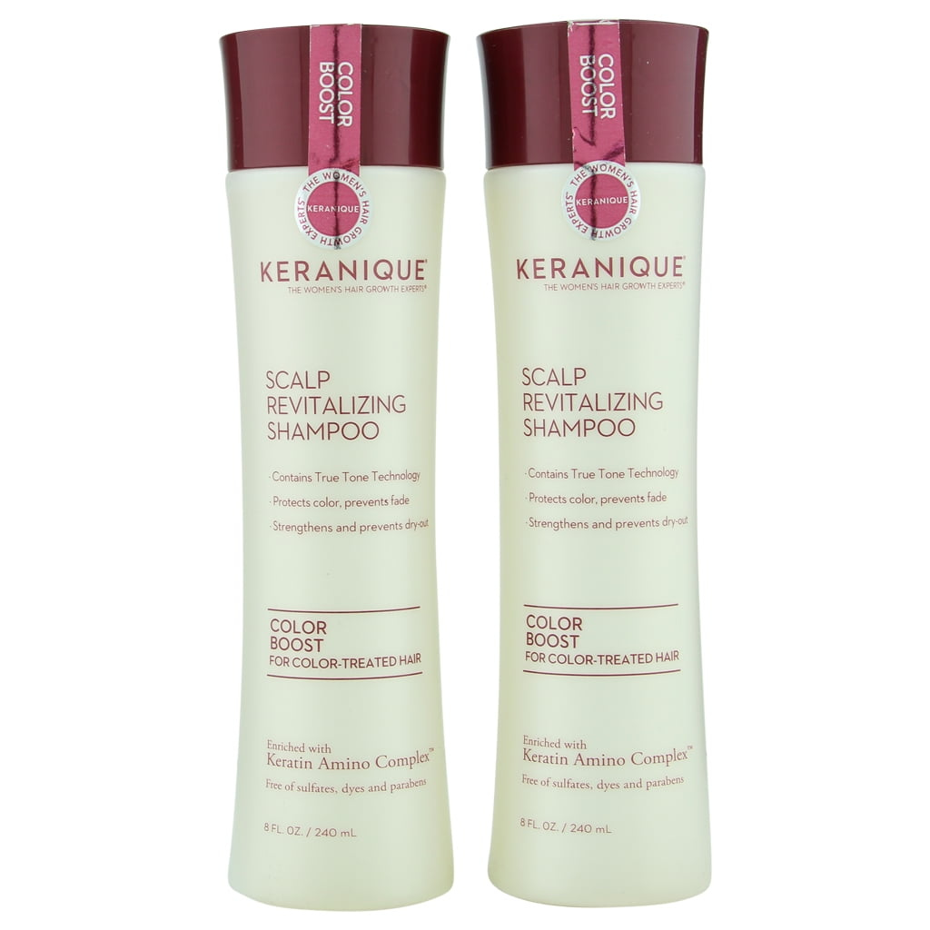 Keranique Scalp Revitalizing Color Boost Shampoo 2 ct 8 oz