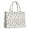 White Princess Castle, variant on Large Capacity Tote Bag,White Forest Pattern Handbag Fashion Luxury Tote Bag,15.7"x13"x 5.1" Inches,Laptop Compatible