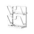 thumbnail image 2 of Leodye 1PCS Kitchen Pot Cover Rack Spatula Storage Rack Vegetable Board Drain Rack Multifunctional Household Countertop Multi-layer Cutting Board Organizer -7.2*5.24*9.06IN, 2 of 3