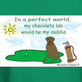 thumbnail image 3 of CafePress - Chocolate Lab Dark T Shirt - Men's Classic Graphic Cotton T-Shirt, 3 of 4