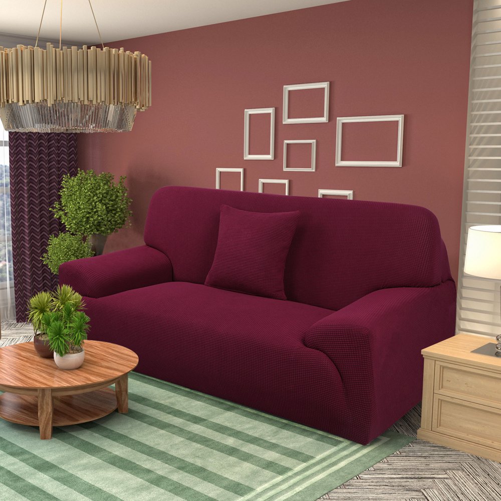 Jacquard Sofa Covers 1Piece 4 Seater Couch Cover Slipcover Furniture