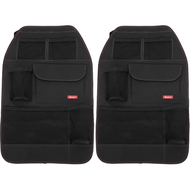 Organizador para asiento trasero de auto Diono Stow 'n Go para niños Negro