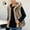 C_ Khaki, variant on Mwjwdo Mens Faux Fur Coat Fuzzy Sleeveless Vest Jacket with Hood Open Front Plush Coat Winter Warm Cardigan Outwear Brown XXXL