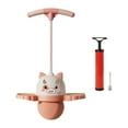 thumbnail image 3 of Tiger Pogo Ball con mango para niños, ejercicio Pogo Stick para juegos, deportes en interiores Rosa, 3 of 8