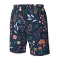 thumbnail image 5 of Naloa Colorful Flowers Men's Beach Shorts, Surfing shorts, Swim trunks, Quick Dry Swim Trunks for Surfing Beach Fun - 3X-Large, 5 of 9
