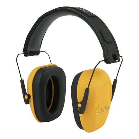 ULTRX™ Shield Passive Earmuff, Slim Fit, Adult, Interstate Yellow, NRR 23 Db, Model 4107