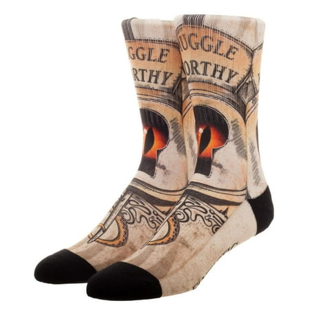 Fantastic Beasts "Muggle Worthy" Sublimated Crew Socks
