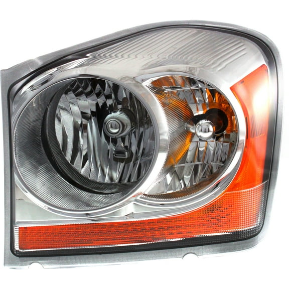 Headlight Compatible With 2006 Dodge Durango Left Driver Halogen With bulb(s)