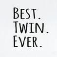 thumbnail image 2 of CafePress - Best Twin Ever Body Suit - Long Sleeve Cotton Baby Bodysuit, 2 of 4
