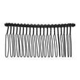 thumbnail image 5 of Unique Bargains 12 Pcs No Slip Hair Side Combs Accessories Metal 3" Black, 5 of 6
