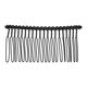 thumbnail image 5 of 2uds Peines Antideslizante Lateral Metal Negro Unique Bargains, 5 of 6