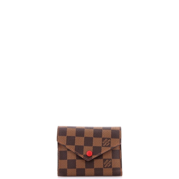 Pre-Owned Victorine Wallet Damier By Rebag