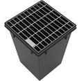 thumbnail image 2 of RELN 18 x 18 x 24 Deep Catch Basin - with Galvanized Grate, Black Units, 2 of 2