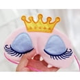 thumbnail image 5 of Miangastore Eyeshade Pink Coral Fleece 1Pcs 6.3 x 3.5 Inch, 5 of 5