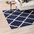 thumbnail image 7 of Modway Marja Moroccan Trellis 5x8 Area Rug in Navy and Ivory, 7 of 7